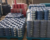 Automatic ring banding hole sealing plastic five stacking palletizing production line