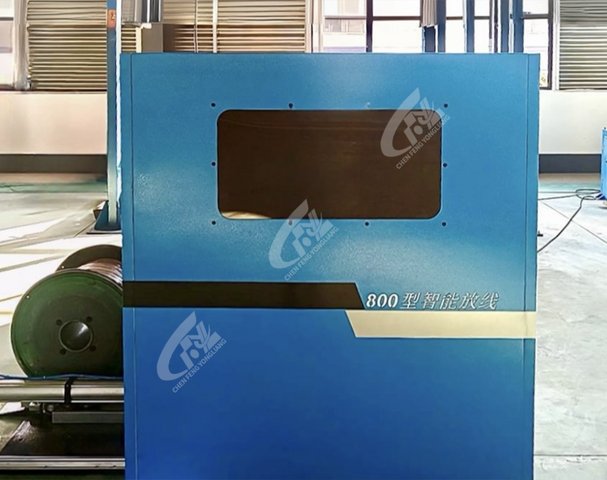 Intelligent take-up machine and intelligent pay-off machine