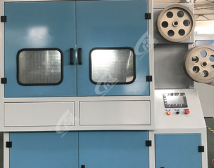 Double-deck high-speed tower belt wrapping machine